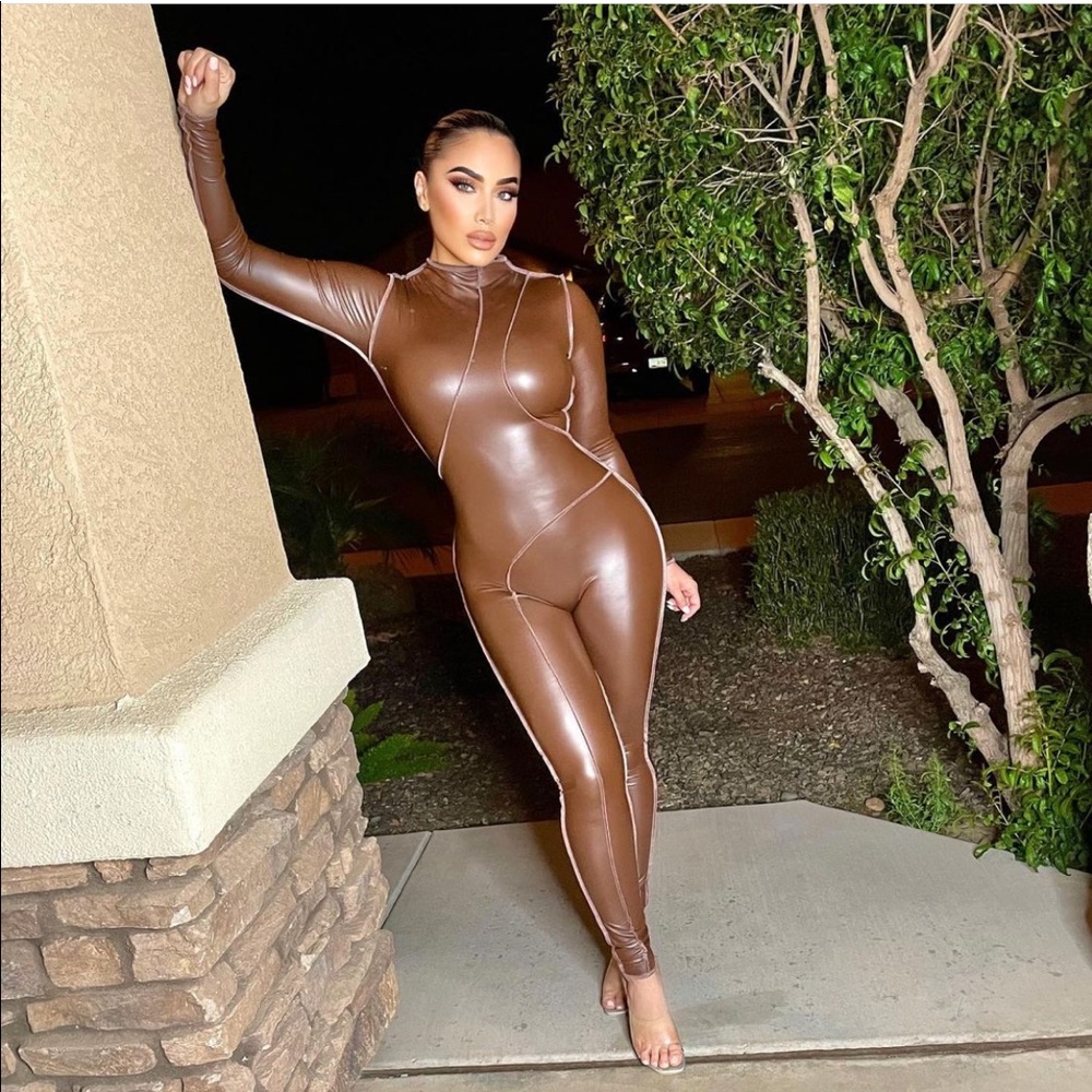 Brown Jumpsuit